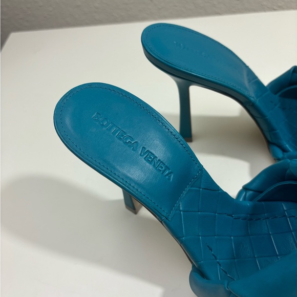 Bottega Veneta Lido High Heel Sandals Slide Mules - Picture 8 of 9